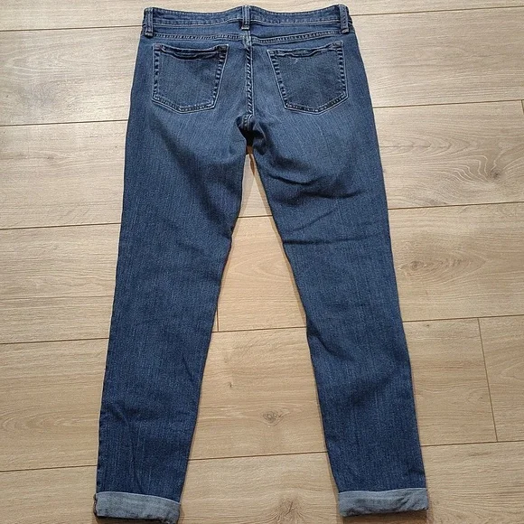 GAP Women's Premium Distressed Blue Skinny Jeans,  Ladies Size 2/26,  Distressed - Picture 9 of 9